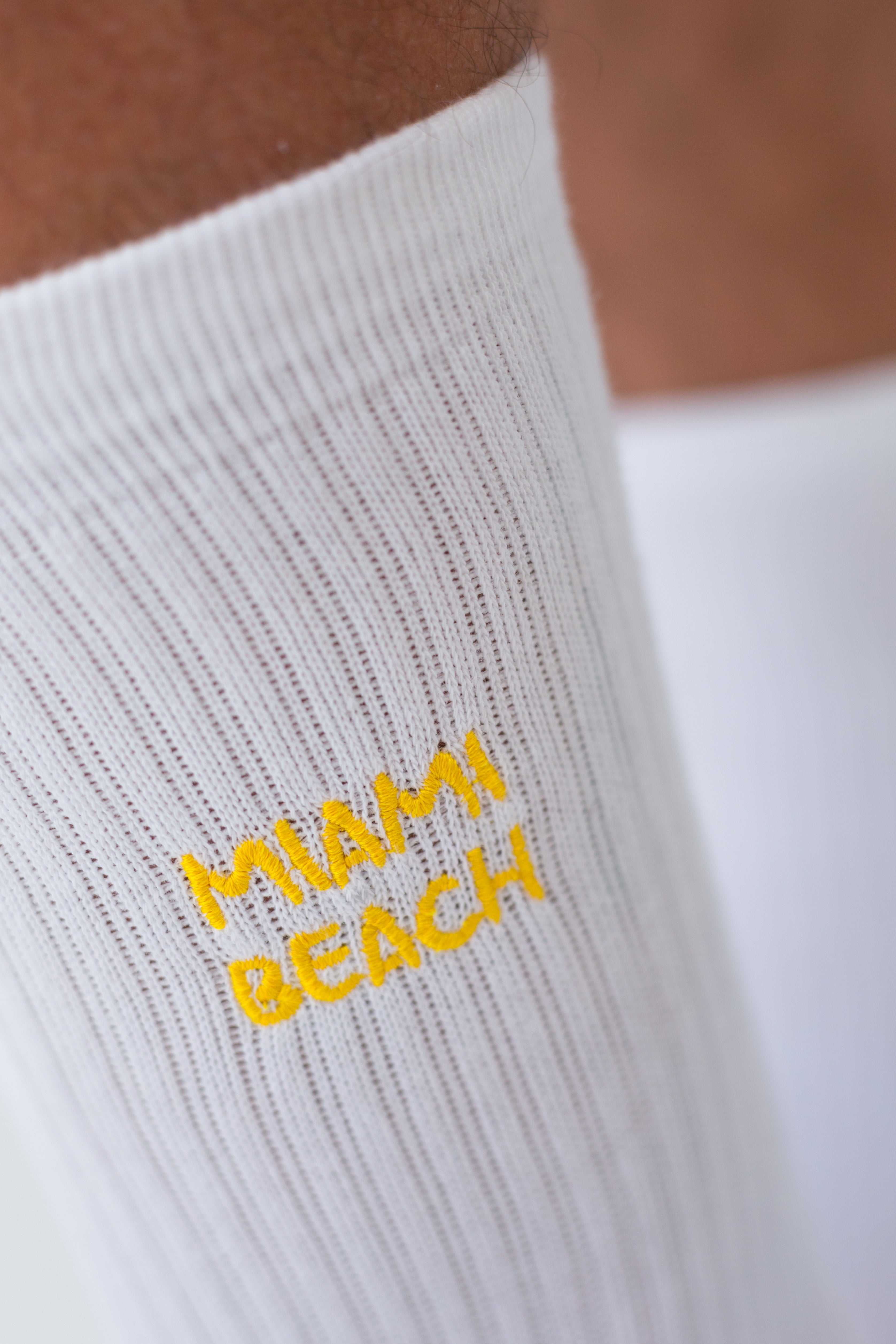 Miami beach socks